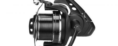 BIG BOMBER SPOD SPINNING REEL - Okuma Big Bomber Spod Spinning Reel-TPE Ergo grip handle knob-XXL Even flow roller-Worm shaft transmission system-Fast Progressive Drag System